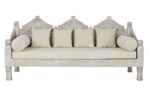 Sofá Manga Poliåster 190X77X90 Branco