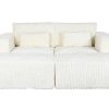Sofá Poliéster 220X158X91 Creme