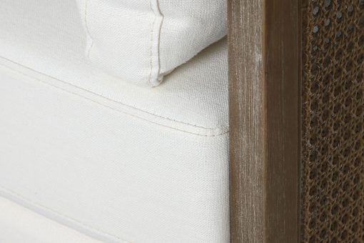 Sofá Rattan Poliåster 208X86X88 Castanho - Image 7