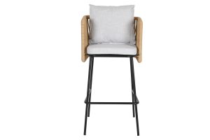 Tamborete Aço Poliåster 59X58X100 Cinzento (2 Unidades)