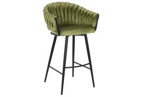 Tamborete Poliéster Metal 53X58X101 Verde