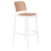 Tamborete Pp 48X51X103 Branco (4 Unidades)