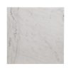 Tampo Da Mesa Quadrado Branco Mármore 70 X 70 X 1