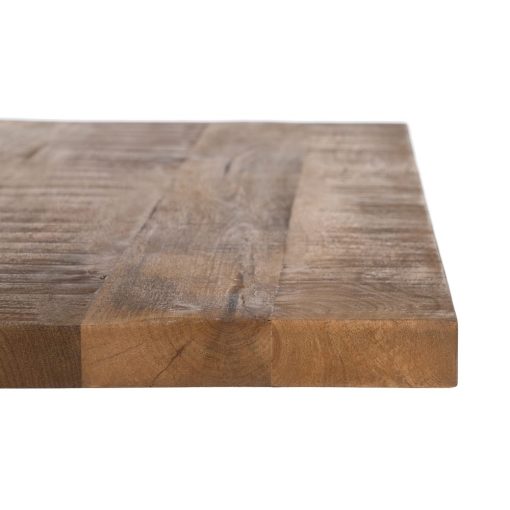 Tampo de Mesa Natural Madera De Mango 80 X 80 X 3 Cm - Image 5