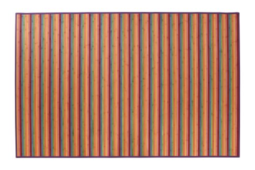 Tapete Bambu 160X230 Riscas Multicor (2 Unidades)