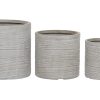 Vaso Set 3 Magnésia Fibra De Vidro 44