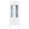 Vitrina Madeira Vidro 76X39X193 Branco