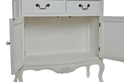 Vitrina Set 2 Madeira Vidro 88X40X198 Natural - Image 2