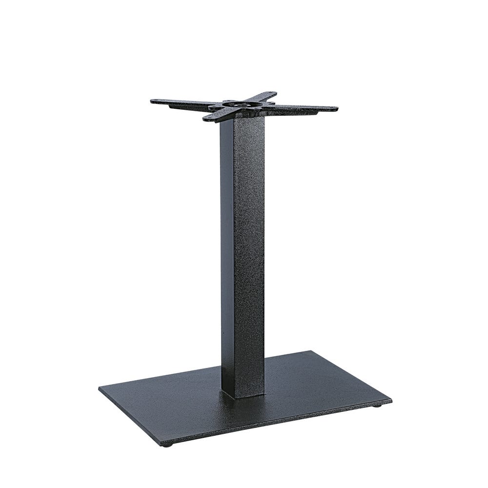 Pernas De Mesa Preto Ferro 40 X 60 X 72 Cm
