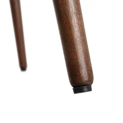 Alternative view of Mesa Castanho Escuro Madeira Mango 145 X 80 X 75 Cm