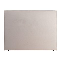 Cabeceira Beige Tecido Quarto 160 X 122 Cm