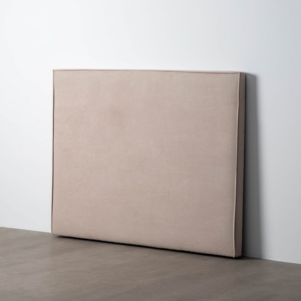 Cabeceira Beige Tecido Quarto 160 X 122 Cm - Image 4