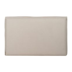 Cabeceira Beige Tecido Quarto 160 X 8 X 100 Cm