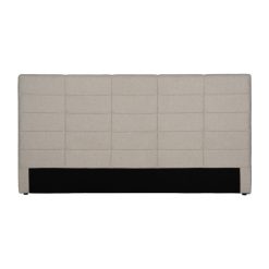 Cabeceira Beige Tecido Quarto 190 X 8 X 100 Cm