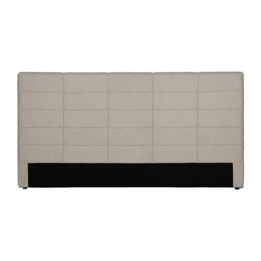 Cabeceira Beige Tecido Quarto 190 X 8 X 100 Cm