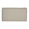 Cabeceira Beige Tecido Quarto 190 X 8 X 100 Cm