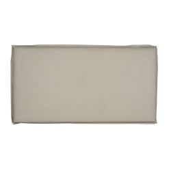 Cabeceira Beige Tecido Quarto 190 X 8 X 100 Cm