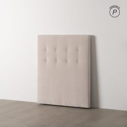 Alternative view of Cabeceira Creme Tecido Quarto 100 X 8 X 125 Cm