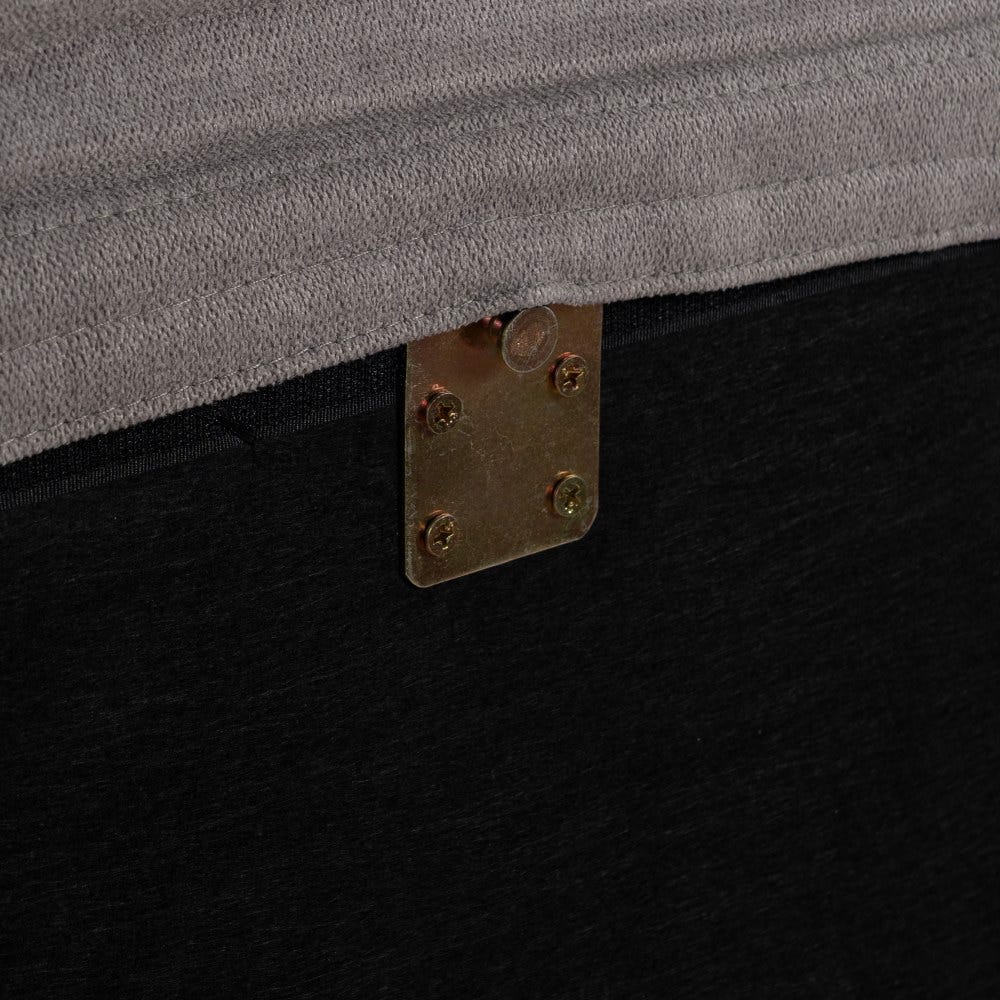 Cabeceira Taupe Old Tecido Quarto 160 X 8 X 100 Cm - Image 6