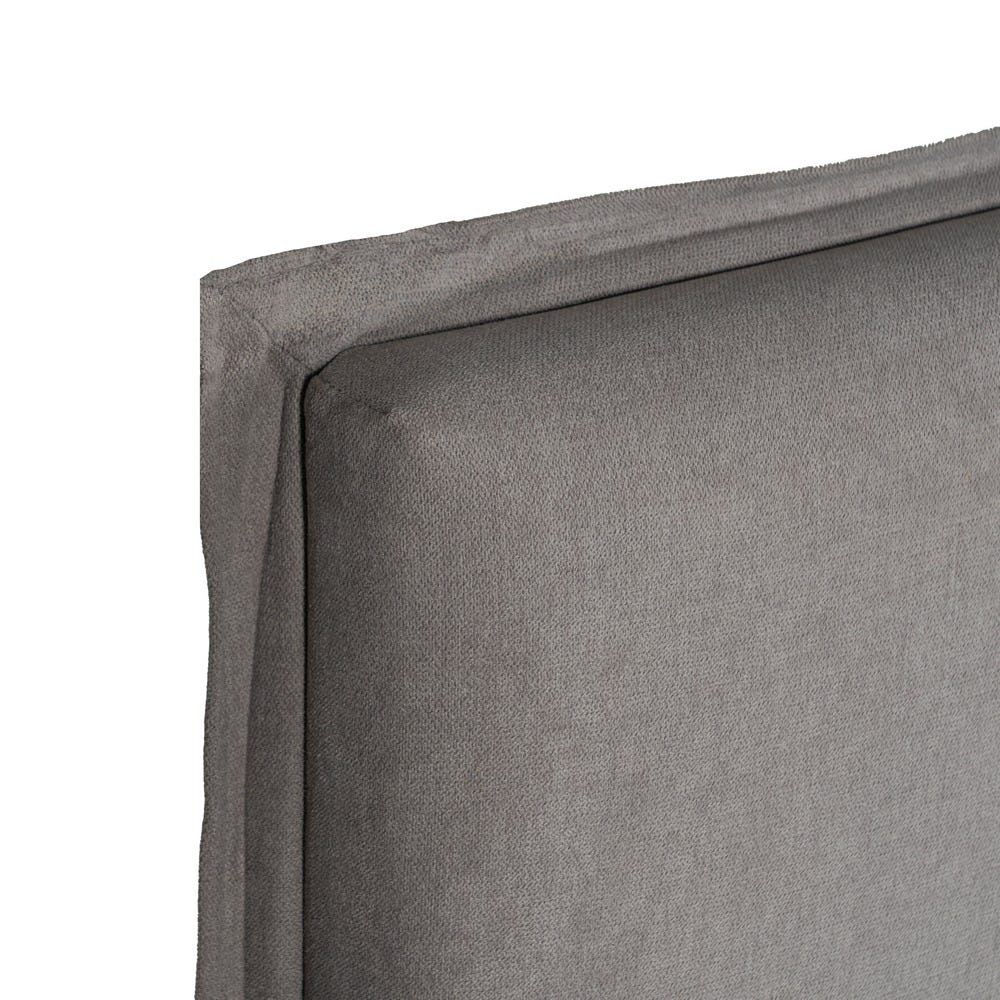 Cabeceira Taupe Old Tecido Quarto 190 X 8 X 100 Cm - Image 3