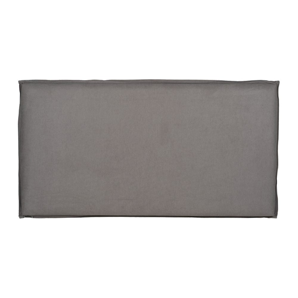Cabeceira Taupe Old Tecido Quarto 190 X 8 X 100 Cm