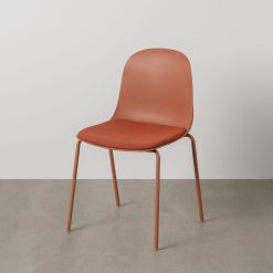 Alternative view of Cadeira Alaranjado Pp-Metal Exterior 50 X 53 X 85 Cm (4 unidades)