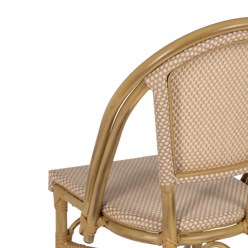 Cadeira Beige Aluminio-Textileno 50 X 54 X 85 Cm (2 unidades) - Image 4