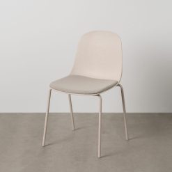 Alternative view of Cadeira Beige Pp-Metal Exterior 50 X 53 X 85 Cm (4 unidades)