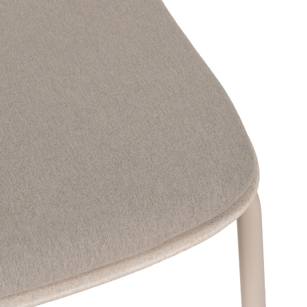 Cadeira Beige Pp-Metal Exterior 50 X 53 X 85 Cm (4 unidades) - Image 4