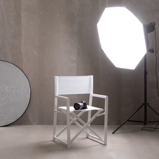 Cadeira Diretor Branco 56 X 53 X 84 Cm (2 unidades)