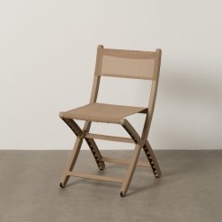 Alternative view of Cadeira Dobrável Beige Polipropileno 45 X 55 X 83 Cm (4 unidades)