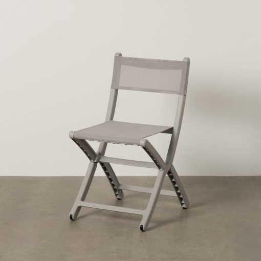Cadeira Dobrável Cinza Polipropileno 45 X 55 X 83 Cm (4 unidades) - Image 2