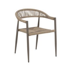 Cadeira Natural-Cinza Pealuminio 57