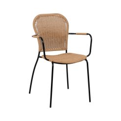 Cadeira Natural Pe-Aço Room 57 X 57 X 87 Cm (2 unidades)