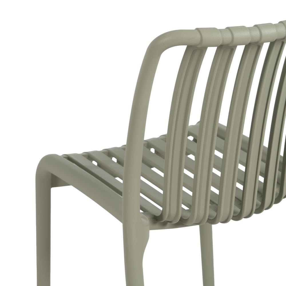 Cadeira Verde Polipropileno Exterior 50 X 58 X 80 Cm (2 unidades) - Image 4
