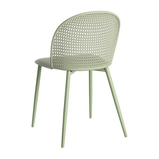Cadeira Verde Pp-Metal Contract 51 X 46 X 80 Cm (4 unidades) - Image 3