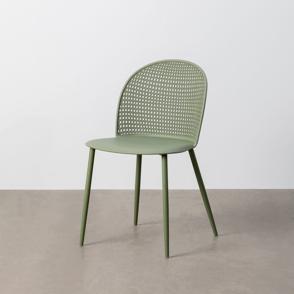 Cadeira Verde Pp-Metal Contract 51 X 46 X 80 Cm (4 unidades) - Image 5