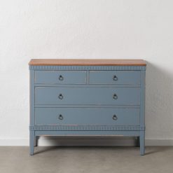 Alternative view of Comoda Azul Madeira 115 X 45 X 90 Cm