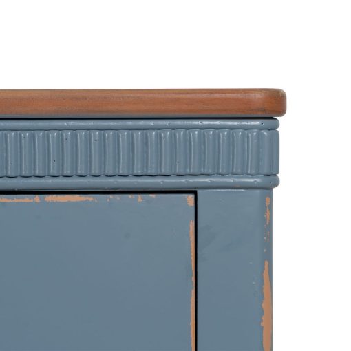 Comoda Azul Madeira 115 X 45 X 90 Cm - Image 3