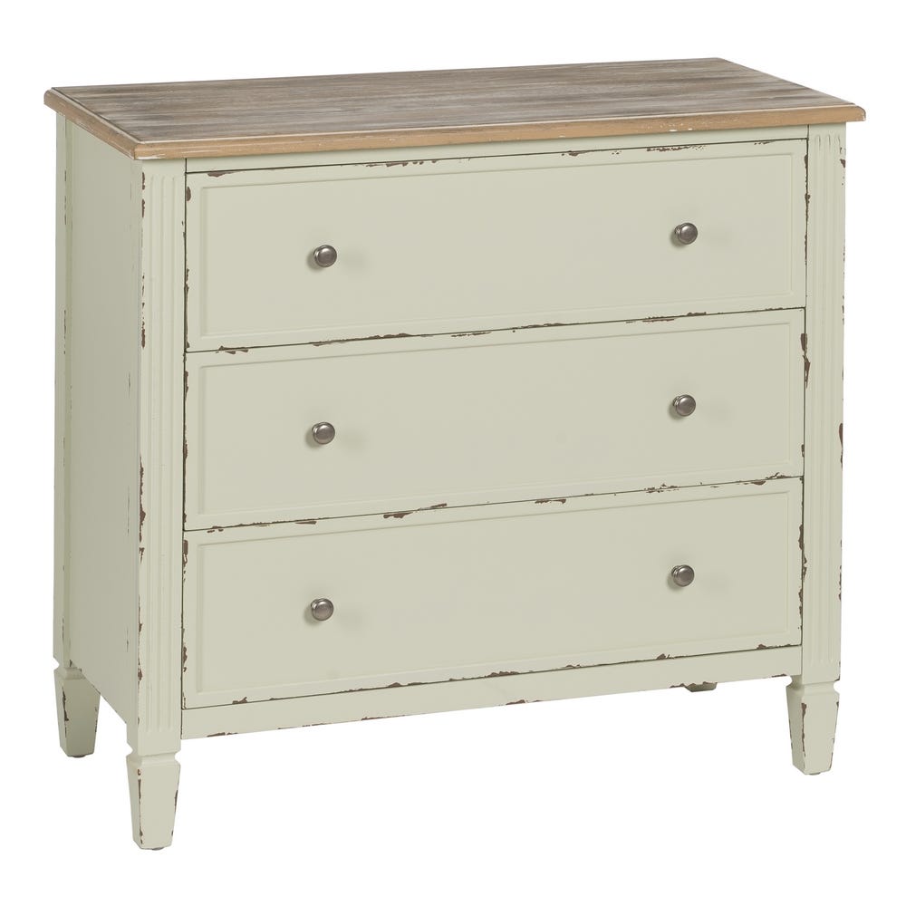 Comoda Beige Madeira 90 X 42 X 85 Cm