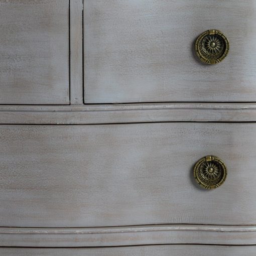 Cómoda Castanho Claro Madera De Abeto 93 X 38 X 78 Cm - Image 6