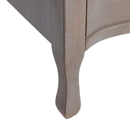 Cómoda Castanho Claro Madera De Abeto 93 X 38 X 78 Cm - Image 3
