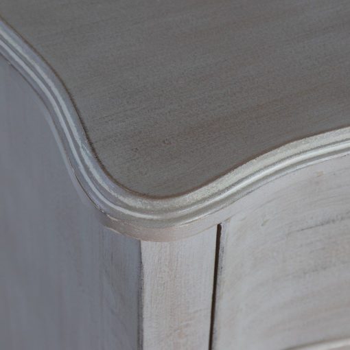 Cómoda Castanho Claro Madera De Abeto 93 X 38 X 78 Cm - Image 5