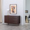 Cómoda Castanho Madeira-Ferro Room 130 X 45 X 83