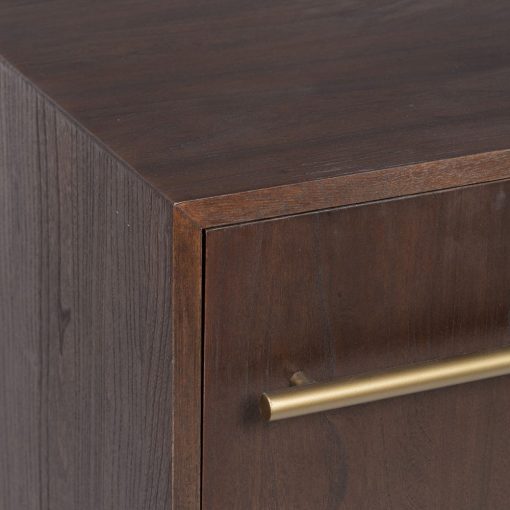 Cómoda Castanho Madeira-Ferro Room 130 X 45 X 83,20 Cm - Image 3