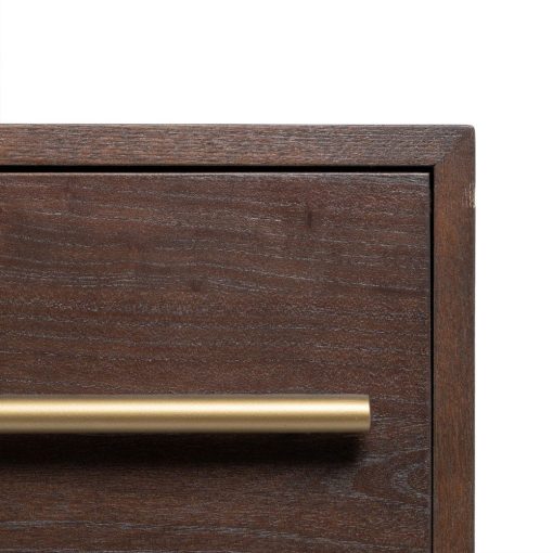 Cómoda Castanho Madeira-Ferro Room 130 X 45 X 83,20 Cm - Image 8