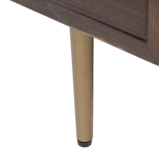Cómoda Castanho Madeira-Ferro Room 130 X 45 X 83,20 Cm - Image 9