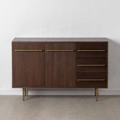Cómoda Castanho Madeira-Ferro Room 130 X 45 X 83,20 Cm - Image 5