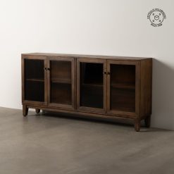 Alternative view of Cómoda Castanho Madeira Mango Room 180 X 35 X 87 Cm