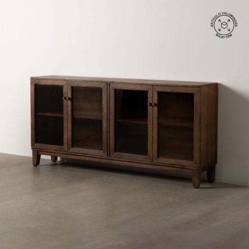 Cómoda Castanho Madeira Mango Room 180 X 35 X 87 Cm - Image 2
